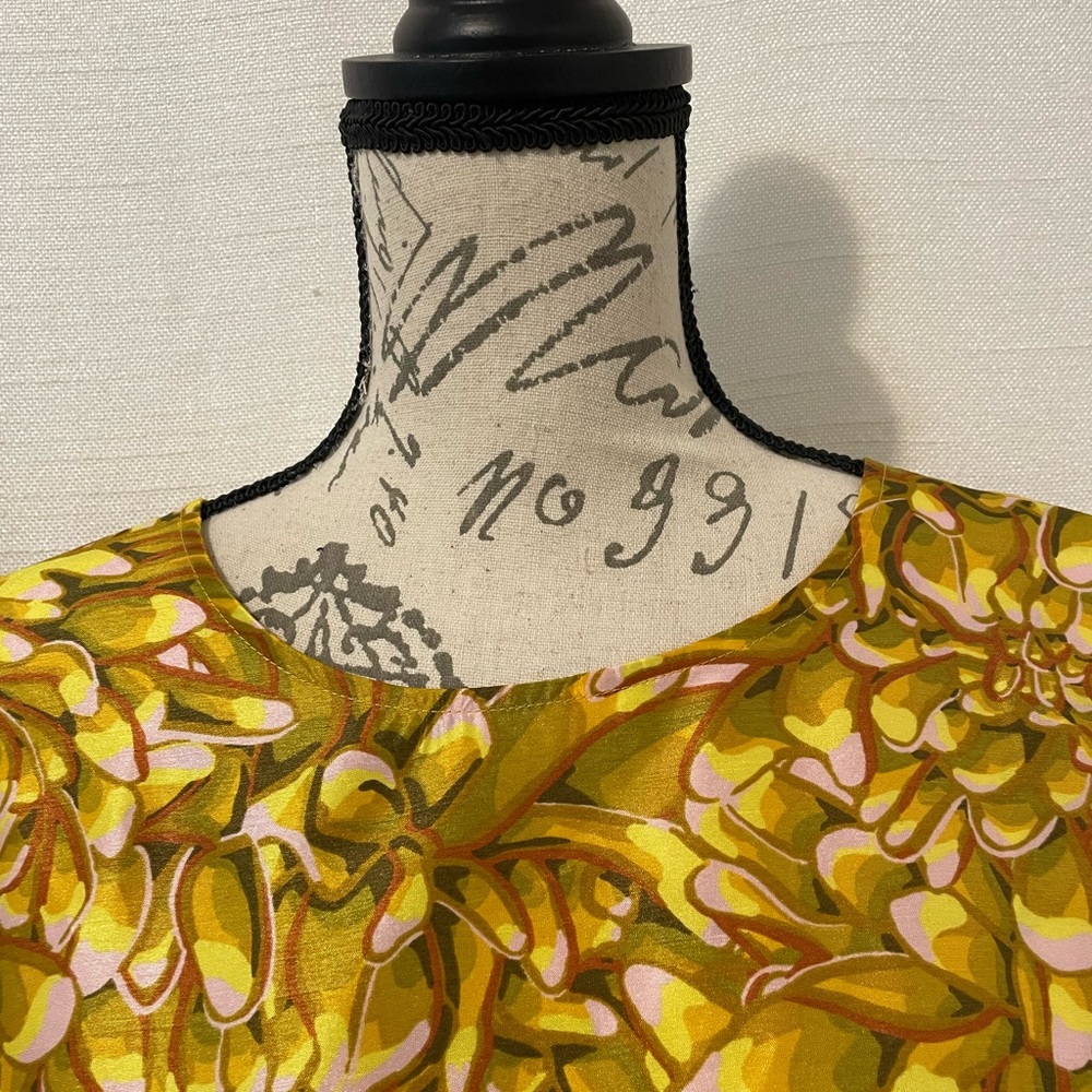 Kika Vargas Women’s Dress Mini 2X or 1x Yellow, Gold - Picture 9 of 16